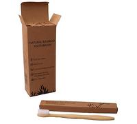 DIVCHI 10 Pack Bamboo Toothbrush, Wooden Toothbrushes, Biodegradable Eco Friendly Vegan Natural Organic Bamboo Charcoal Tooth Brush