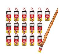 DIVCHI 16 Pack Sticky Fly Paper Strips, Fly Killer Super Sticky Fly Catchers Trap Fly Ribbons Insect Catcher, Disposable Non-Toxic Bug Mosquitoes Catcher for House, Kitchen, Farm, Dump