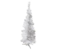 DIVCHI 4ft Premium Christmas Tree 130 Branch Xmas Trees Artificial Christmas Tree Pine Tree With Plastic Stand Realistic Branches Christmas Tree For Indoor And Outdoor (White)
