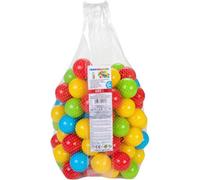 Divchi 500Pcs Soft Plastic Mini Play Balls Multi Vibrant Colors - Crush Proof, No Sharp Edges, Non Toxic, Phthalate & Bpa Free