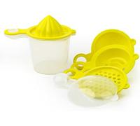 DIVCHI 7Pack BPA-Free, Anti-Slip Lemon Squeezer Manual Citrus Fruit Juicer Lime Orange Hand Press Juice Kitchen Random Colour