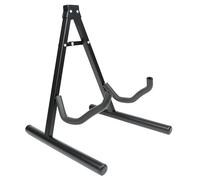 DIVCHI A-Frame Foldable Guitar Stand - Universal Portable Floor Stand for Acoustic, Electric, Bass (Black)