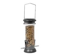 DIVCHI Bird Feeder Niger Seed Birdfeeder Heavy Duty Hanging Feeders Birdfeeder For Garden Wild Birds (Medium)