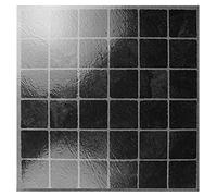DIVCHI Black 12 Inch x 12 Inch, Self Adhesive Vinyl Floor Tiles (60 PCS)