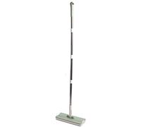 DIVCHI Carpet Sweeper Manual Non Electric Triple Brush Lightweight Hand Push Carpet Cleaner