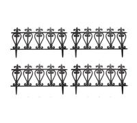 Divchi Cast Iron Effect Lawn Edging (4 Pack)