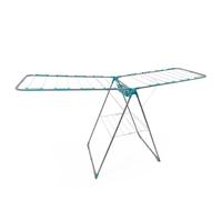 DIVCHI Clothes Dryer Airer With Peg Basket | Foldable Clothes Drying Rack | Compact Laundry Clothes Stainless Steel Adjustable Horse Indoor Outdoor Laundry Racks