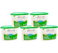 DIVCHI Dehumidifier 500ml Pack of 5 | Condensation Remover Moisture Absorber, Dehumidifiers for Damp, Mould, Moisture in Home, Kitchen, Wardrobe, Bedroom, Caravan, Office, Garage, Basement