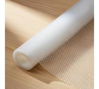 DIVCHI Drawer Liners Kitchen Shelf Liner Premium Protective Transparent Washable Cupboard Cabinet Liner Refrigerator Mat Roll Refridge Anti-slip Mats (50 x 125 cm)