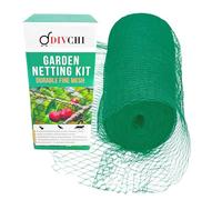 DIVCHI Garden Netting 4m x 5m, Green Fine Mesh, Gardening Anti Bird Netting for Vegetable Patch & Raised Beds, Allotment Cover & Pond Net Cover, Plant Protection Net