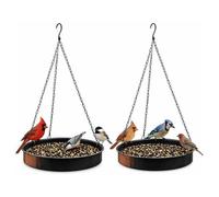 Divchi Hanging Bird Feeder Tray Set (2 Pack)