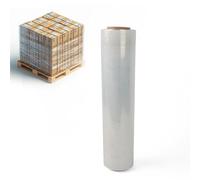 DIVCHI Heavy Duty Strong Pallet Stretch Wrap Shrink Wrap Packaging Cling Film Plastic Pallet Stretch Wrap For Moving Home Furniture Luggage and Parcel (400mm x 250m, Pack of 1)