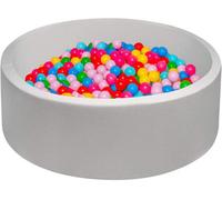 Divchi Kids Foam Ball Pit, 90 X 30 Cm Kiddie Balls Pool Soft Baby Playpen Indoor Outdoor, Memory Foam Ball Pit For Children Toddle