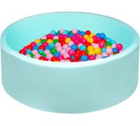 Divchi Kids Foam Ball Pit, 90 X 30 Cm Kiddie Balls Pool Soft Baby Playpen Indoor Outdoor, Memory Foam Ball Pit For Children Toddle