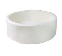 DIVCHI Kids Foam Ball Pit, 90 x 30 cm Kiddie Balls Pool Soft Baby Playpen Indoor Outdoor, Memory Foam Ball Pit For Children Toddler Boys Girls (White)