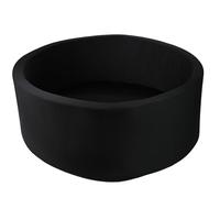 DIVCHI Kids Foam Ball Pit, 90 x 30 cm Kiddie Balls Pool Soft Baby Playpen Indoor Outdoor, Memory Foam Ball Pit For Children Toddler Boys Girls (Black)