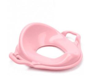 DIVCHI Kids Toilet Seat Non Slip - Unisex Toddler Potty Training Toilet Seat with Secure Fit, Lightweight Portable Little Journey Loo Seat for Bathroom & Home (Pink)