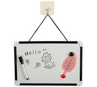 DIVCHI Mini Whiteboard A4 Dry Wipe Office Notice Memo Board with Pen Eraser & 2 Magnets Portable Wall Board for Kid