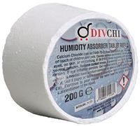 DIVCHI Moisture Absorbers Refill Tablet 200g, Dehumidifiers for Closet, Refillable Condensation Absorbers for Rooms, basements, bathrooms, Boats, RVs, Humidity Absorber Refill Tabs
