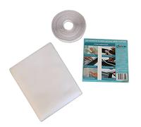 DIVCHI Mosquito Netting 2 Pack DIY Insect Mesh Curtain Fly Bug Bee Protector Screen 51x59 Inches with 2 Rolls Self-Adhesive Sticky Tape - Fitted to Multiple Windows (130 x150 cm, White)