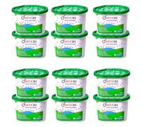 DIVCHI Pack of 12x 500ml Interior Dehumidifiers - for Stop Damp, Mildew, Mould Condensation Moisture Absorber Remover in Home Kitchen Wardrobe Bedroom Caravan Office Garage Bathroom, Basement