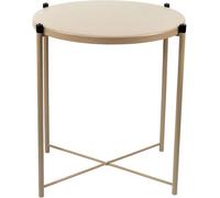 Divchi Plant Stand Indoor Round Shelf Table For Flower Pots Heavy Duty Holder Modern Home Decor Small Storage Shelf Table Gold