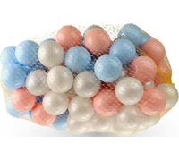Divchi Playballs, Soft Pit Balls For Kids, Light Blue/light Pink/pearl Smooth Surface And No Sharp Edges 100 Pcs