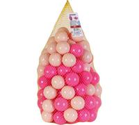 Divchi Playballs, Soft Pit Balls For Kids, Pink/baby Pink Smooth Surface And No Sharp Edges Pink Baby Pink 300 Pcs