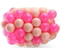 DIVCHI Playballs, Soft Pit Balls for Kids, Small Colourful Plastic Balls, durable, Smooth Surface and No Sharp Edges, Toxic Free, Multi Pack Baby Approved Playball Set