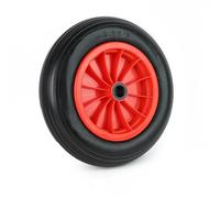 DIVCHI Pneumatic Wheel Air Filled Tires 3.5-8" Heavy-duty Replacement Wheels For Wheelbarrows, Hand Truck, Utility Cart, Garden Cart, Buggies (Red)