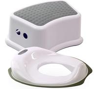 Divchi Potty Training Seat + Toddler Step Stool For Kids Potty Training Toddler Toilet Seat Attached To Regular Toilet Seat
