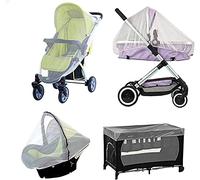 DIVCHI Pram Net, Universal Mosquito Fly Bug Insect Net Protection Cover for Pushchair Car seat Buggy carrycot Bed Stroller Bassinet Basket Jogger Travel cot