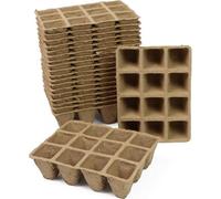 Divchi Seedling Trays Seed Trays Biodegradable Seedling Pots And Trays Plant Pots Seedling Germination Trays Planting Tray Kit