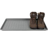 Divchi Shoes Tray Plastic Boot Tray With Raised Edges Multipurpose Entryway Shoe Tray Footwear Organizer Pet Food Mat Tools Storage