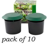 Divchi Slug & Snail Traps Simple To Use No Pellets Safe Around Children And Pets (Pack Of 10)