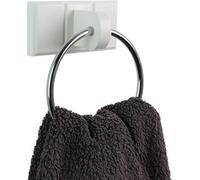 Divchi Towel Holder Black Chrome Plated Towel Rail Bath Towel Ring Wall Mounted For Kitchen Bathrooms Hand Towel Ring Accessories