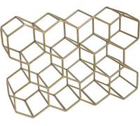 Divchi Wine Rack Bottle Holder No Need Assembly Modern Metal Wire Wine Storage For Countertop Table Top Coffee Bar Kitchen