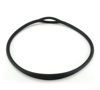 Dive Accessory with Flexible Silicone Neck Loop for Keeping Secondary Regulator in Place While Underwater Exploration (Black)