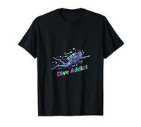 Dive Addict Scuba Diving Ocean Adventure Design T-Shirt