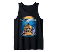 Dive Bell Vintage Diving Helmet Tank Top