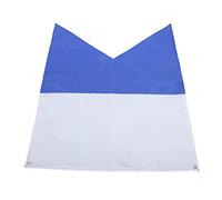 Dive Boat Alpha Flag Lightweight Scuba Diving Blue White Flags 70x60cm Polyester Diver Down Flag with Bright Colors for Snorkeling Underwater Activities