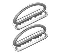 Dive Buckle - 2 Pieces Heavy Duty D Ring Buckle for Outdoor Activities | Lightweight Stainless with Steel Construction, Secure Clip Snorkeling Rock, Climbing Swimming for Marine Adventure Gear