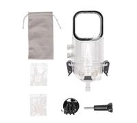 Dive Case Fit for X3 Action Camera, 147FT Rainproof PC PMMA Camera Protective Underwater Dive Shell with 1/4 Inch Interface for Diving Surfing