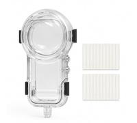 Dive Case for Insta360 X5, Invisible 60m Waterproof Housing, 2-Prong Mount | Capture Cleaner, More Complete 360° Underwater Footage with Less Housing Visible in the Final Stitch