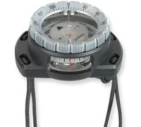 Dive Compass Wrist Scuba Compass, Luminous Waterproof Underwater Navigation Compass with Adjustable Bungee Strap, 50m Depth Rated Night Vision Compass for Diving Outdoor Survival (WHITE)