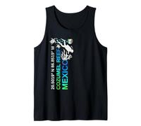 Dive Cozumel Scuba Diving Caribbean Trip Diver Coordinates Tank Top