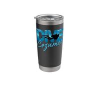 Dive Cozumel Scuba Diving Trip Diver Tee Stainless Steel Insulated Tumbler