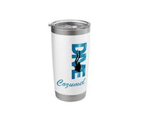 Dive Cozumel Scuba Diving Trip Diver Tee Stainless Steel Insulated Tumbler