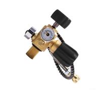 Dive Cylinder Fill Hose Valve for 400 Bar G5/8 Dive Cylinder(Black M.18 * 1.5)
