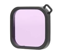 Dive Filter, Covering Optical Films High Light Transmittance Waterproof Housing Dive Filter for Action Camera (Purple Filter)